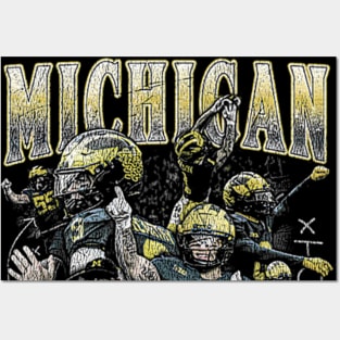 michigan love Posters and Art